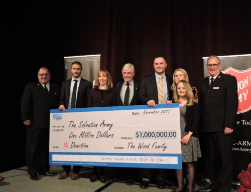 Wood Family Donates $1 Million to the Salvation Army